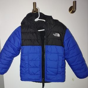 Northface Girls or Boys toddler reversible winter jacket